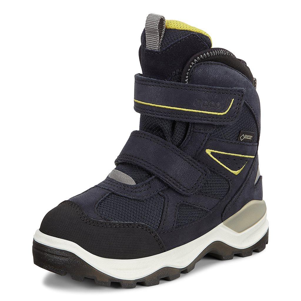 Ecco Snow Mountain Boys Snow Boots Blue Online - India DJB-289350